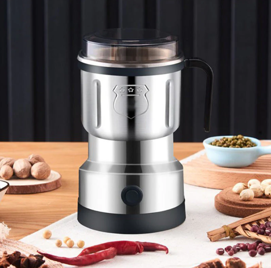 Molino Eléctrico Multifunción - Café, Especias y Semillas en 10 Segundos